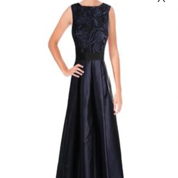 ellen tracy evening dresses CUT OUT DETAIL JERSEY DRESS Coral / XL main image 1